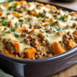 Ground Turkey Sweet Potato Bake Recipe