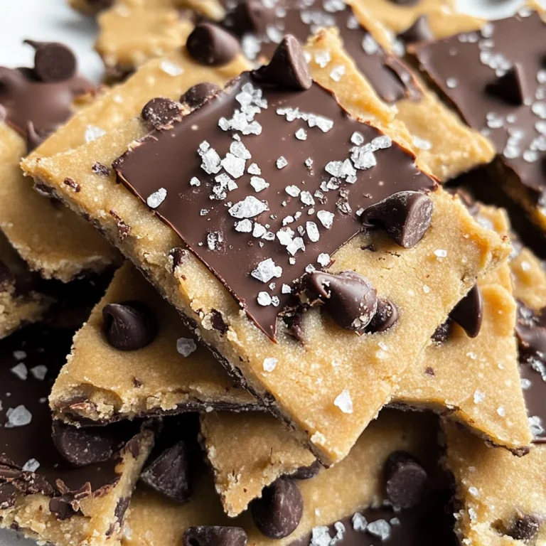 Healthy Cookie Dough Bark