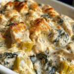 High-Protein Spinach and Artichoke Chicken Casserole: An Incredible Ultimate Meal