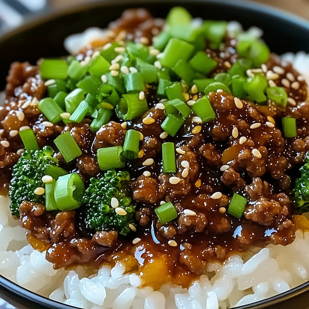 Korean Ground Beef Bowl: An Amazing Ultimate Recipe