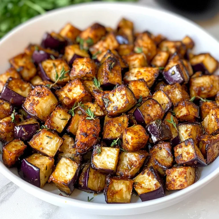 Low-Calorie Air Fryer Eggplant