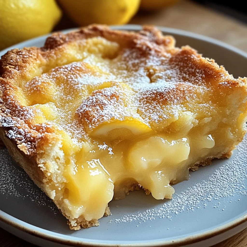 Magic Lemon Cobbler: A Sweet, Tangy Dessert Delight