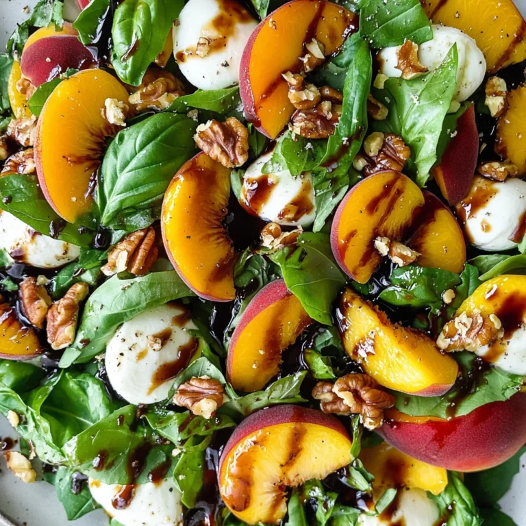 Millionaire Peach Salad