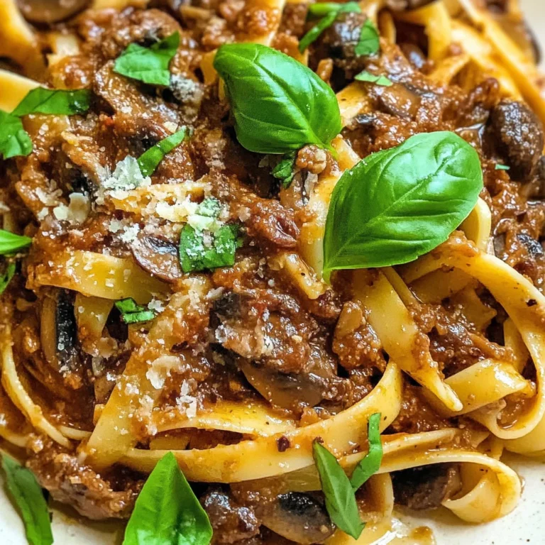 Mushroom Ragu