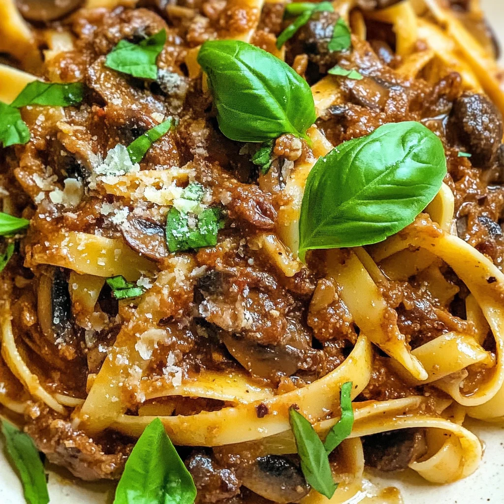 Mushroom Ragu