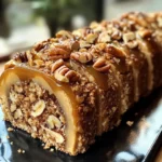 Nana’s 3-Ingredient Pecan Log