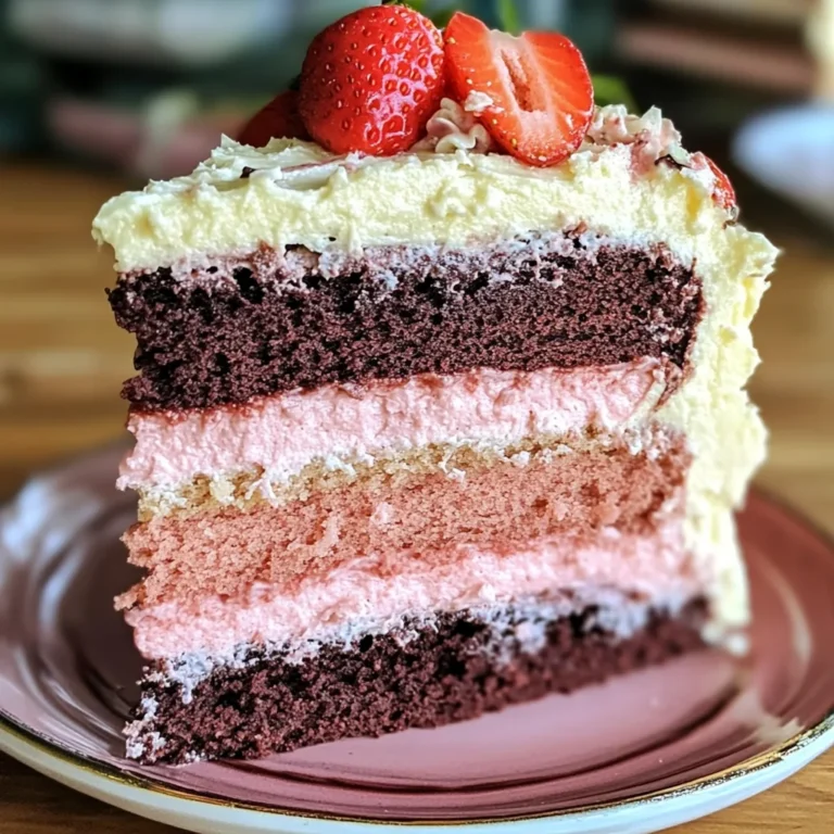 Neapolitan Cake
