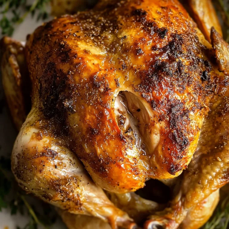 Oven Roasted Whole Chicken