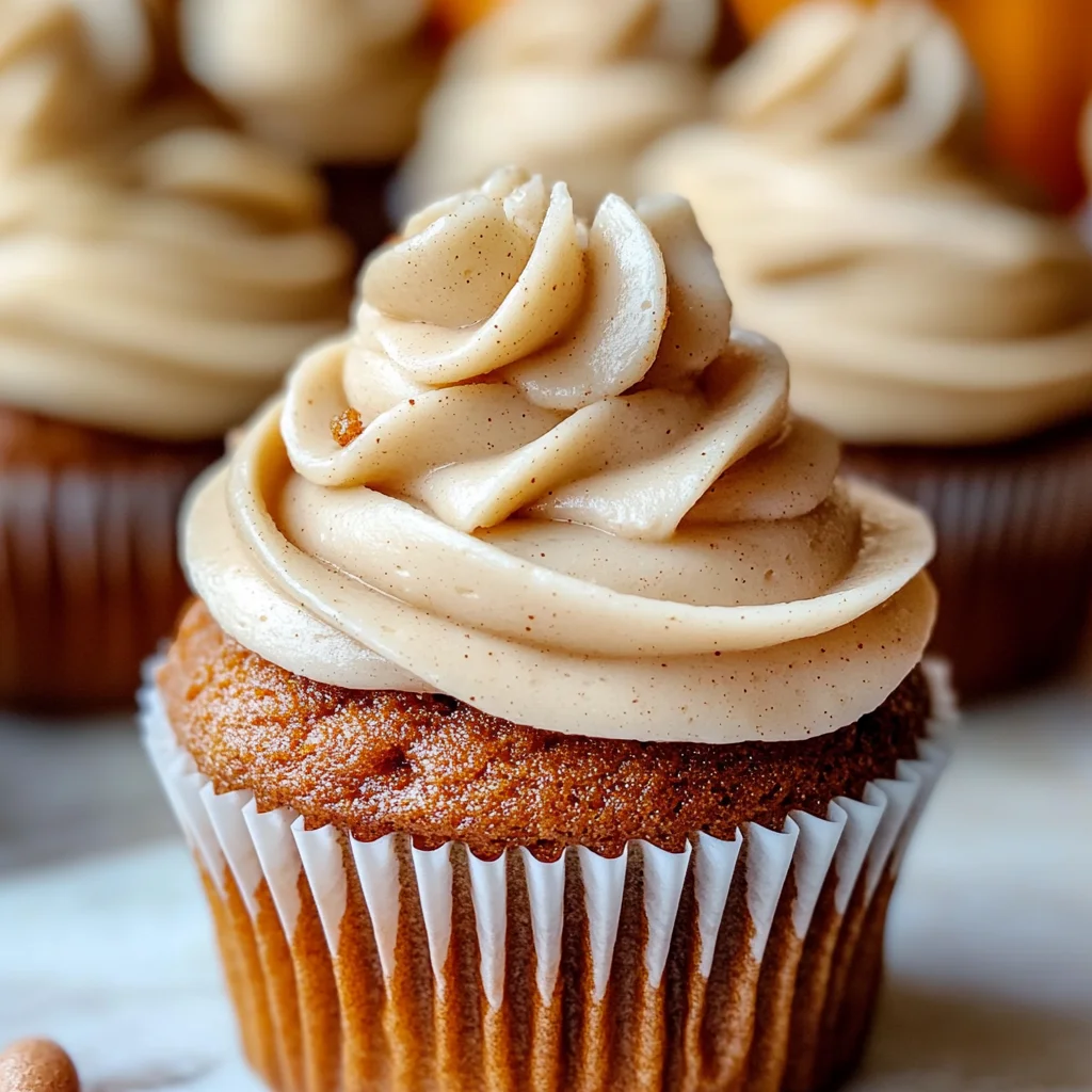 Pumpkin Cupcakes