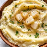 Roasted Garlic Mashed Potatoes {Slow Cooker}