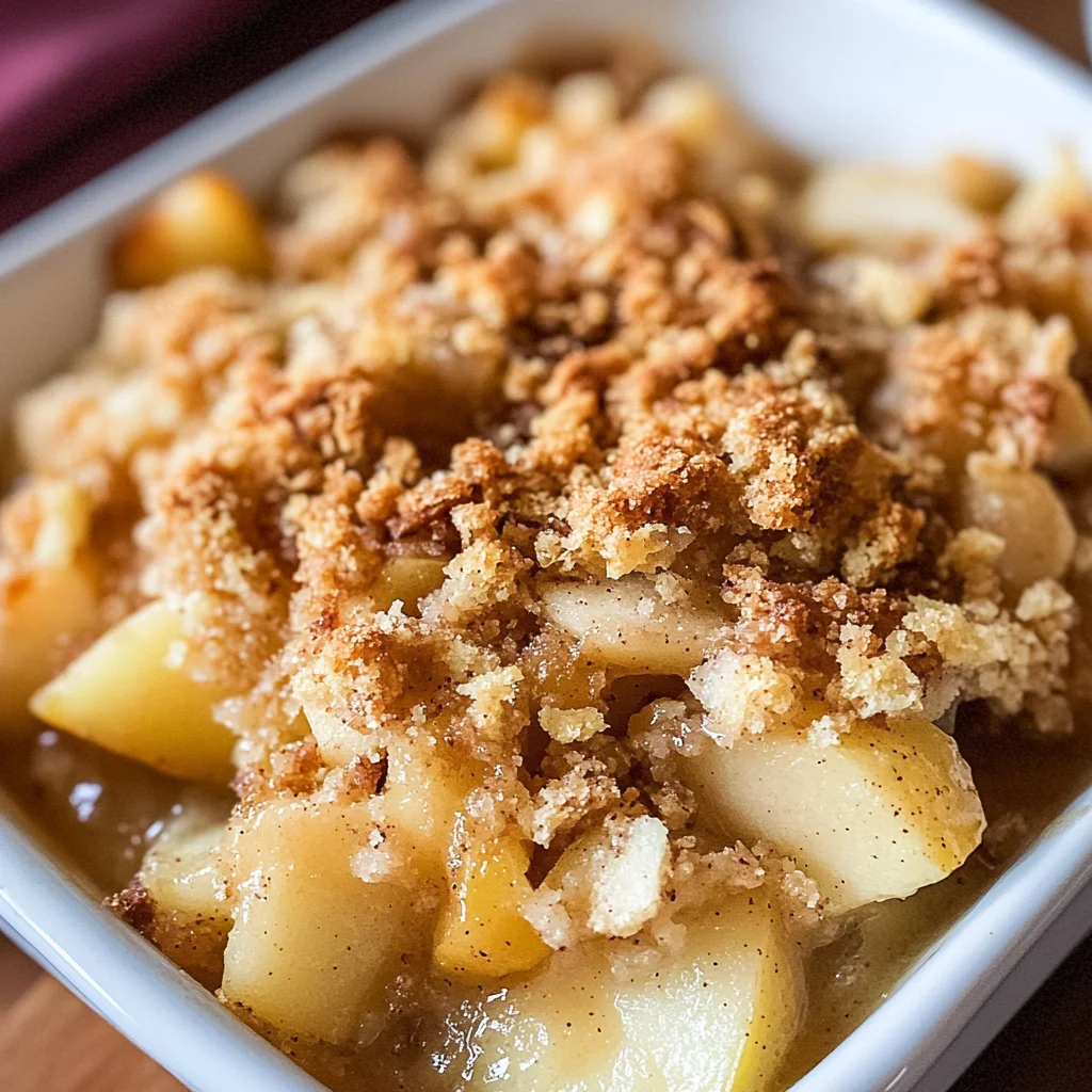 Simple Apple Crumble (Apple Crisp)