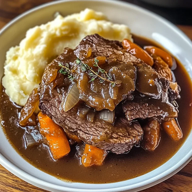Slow Cooker Beef Manhattan