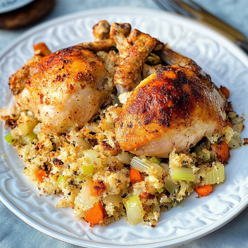 Stuffed Cornish Game Hens