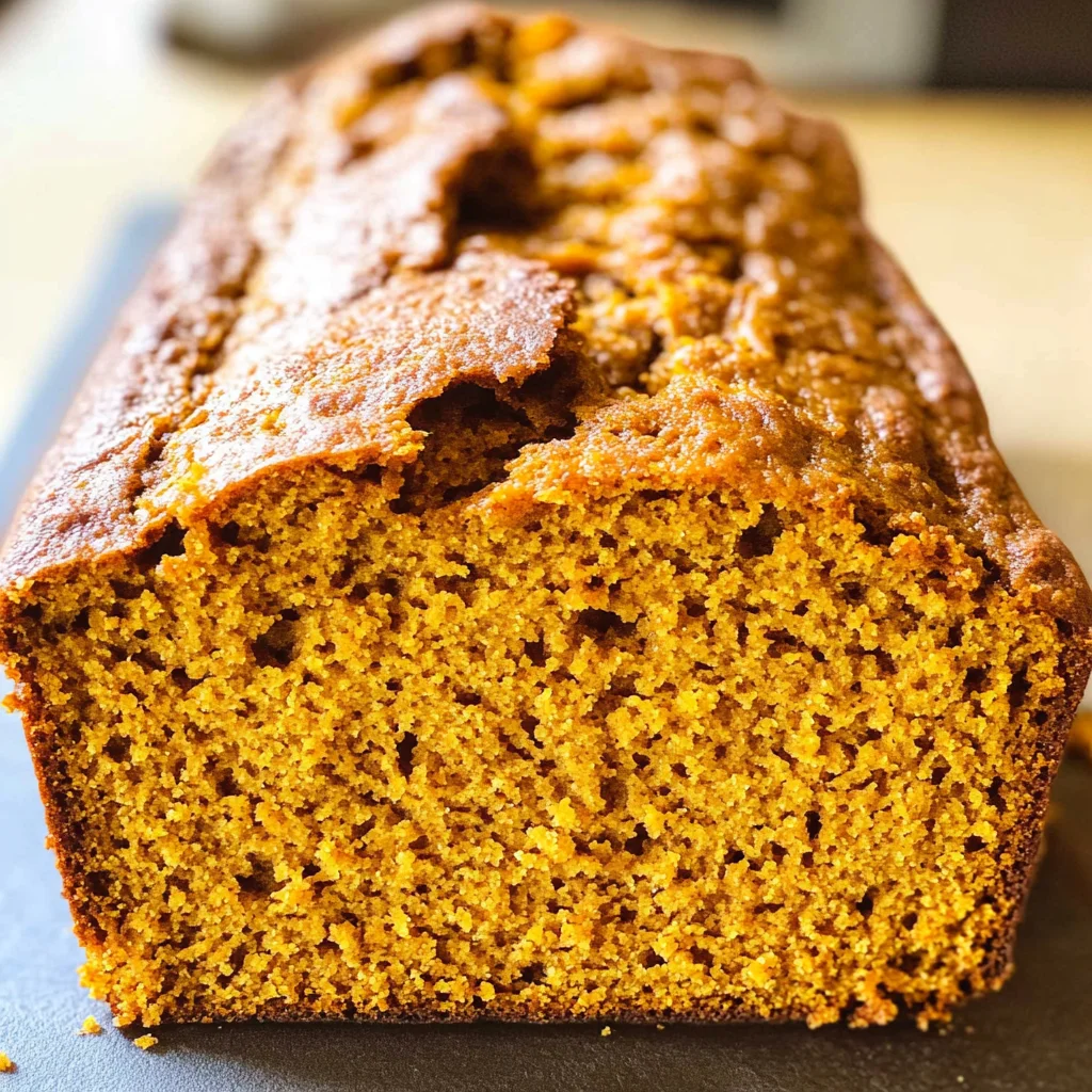 Vanilla Pudding Pumpkin Bread