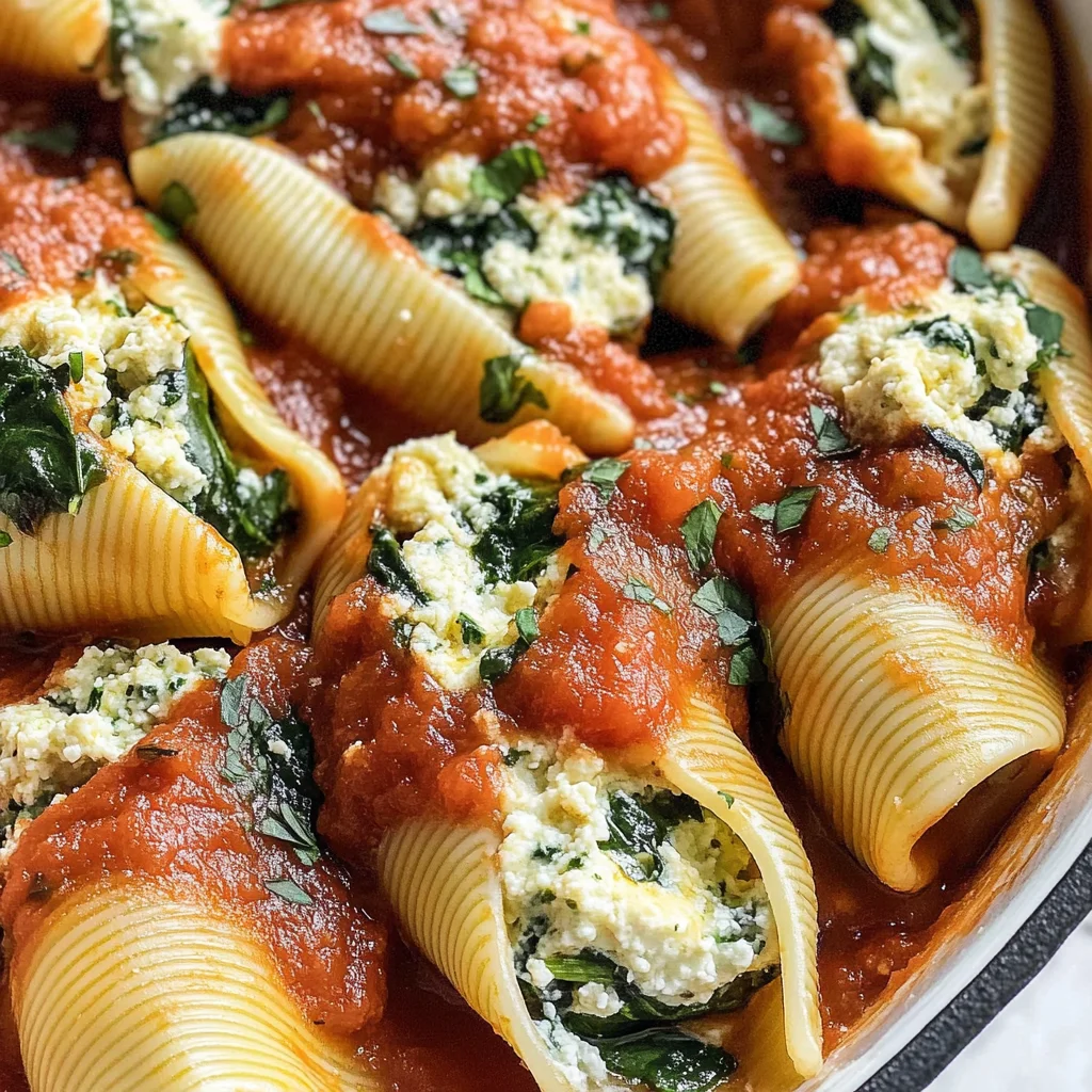 Vegan Stuffed Shells
