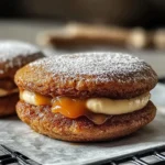 Apple Cider Whoopie Pie Cookies with Caramel