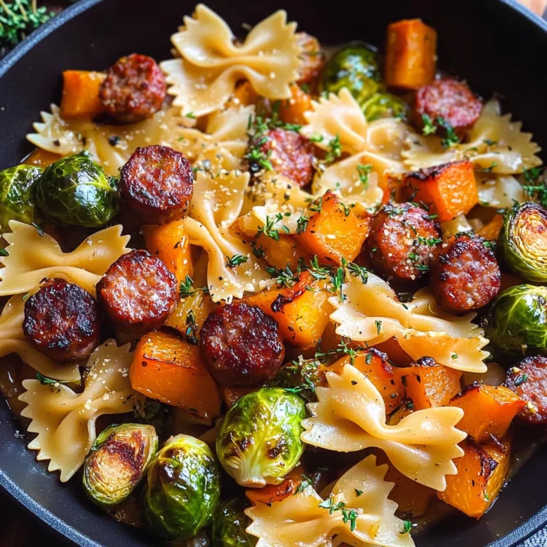 Autumn Sausage Pasta Squash: Amazing 25-Min Fall Favorite