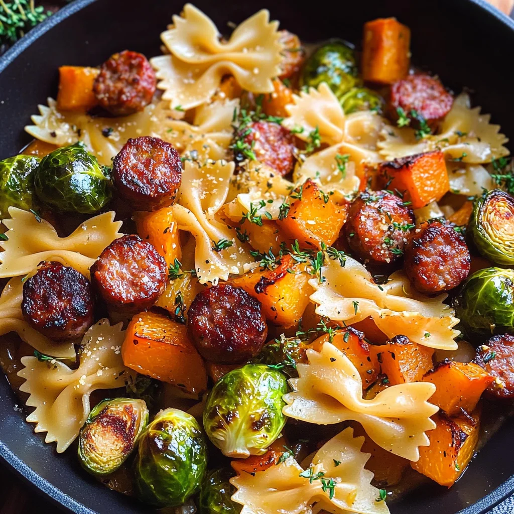Autumn Sausage Pasta Squash: Amazing 25-Min Fall Favorite