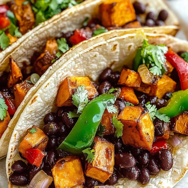 Black Bean Sweet Potato Tacos Recipe
