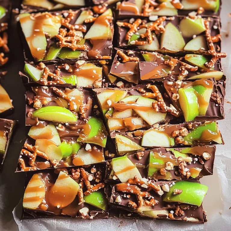 Caramel Apple Bark