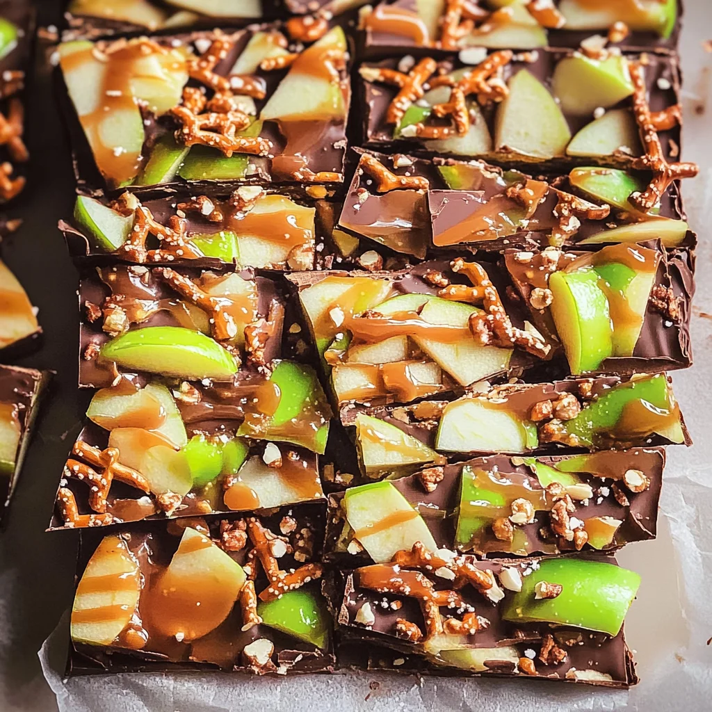 Caramel Apple Bark