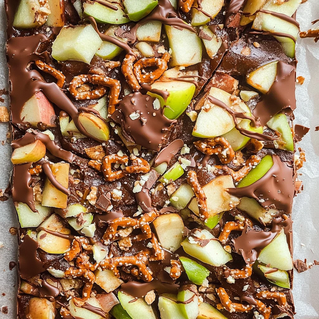 Caramel Apple Bark