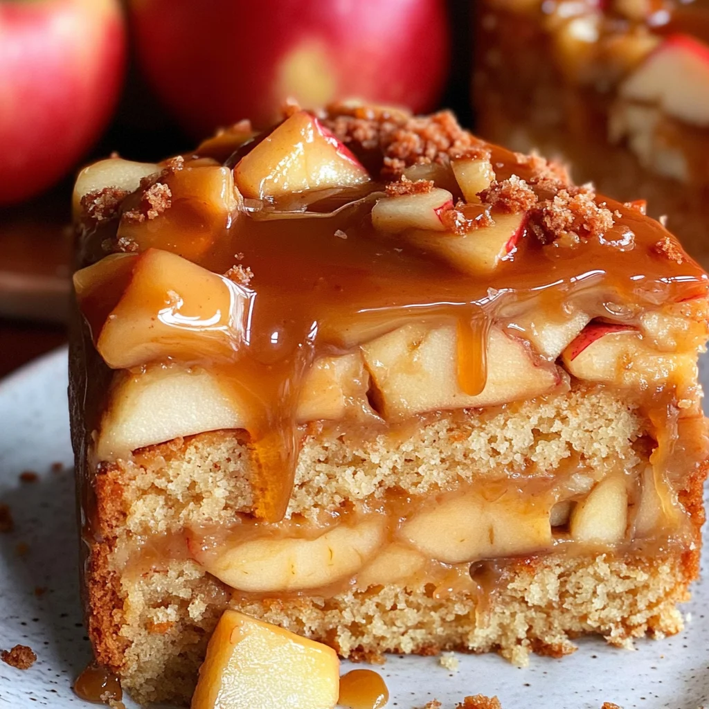 Caramel Apple Cake