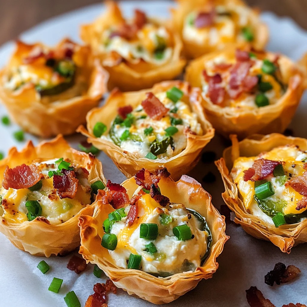 Cheesy Jalapeño Popper Bites