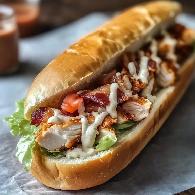 Chopped Chicken Bacon Ranch Sub: An Amazing Ultimate Recipe