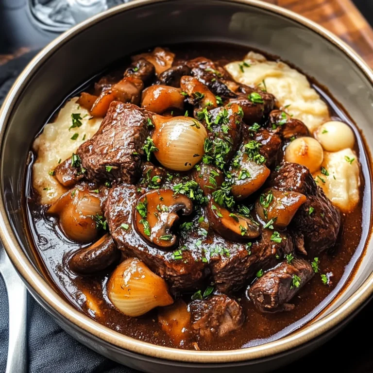 Classic Beef Bourguignon Recipe