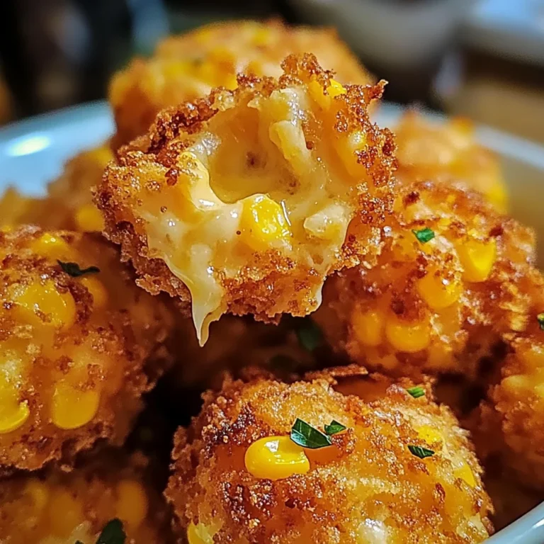 Crispy Corn Cheese Bites