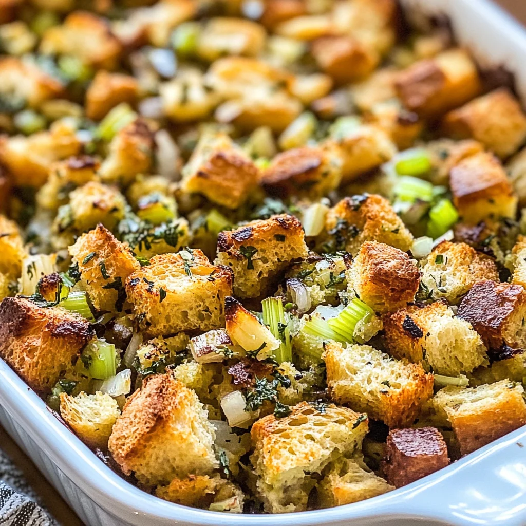 Delicious Grandma’s Thanksgiving Stuffing Recipe