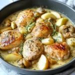 French Chicken Casserole a la Normande