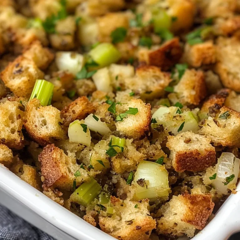 Grandma's Thanksgiving Stuffing Recipe