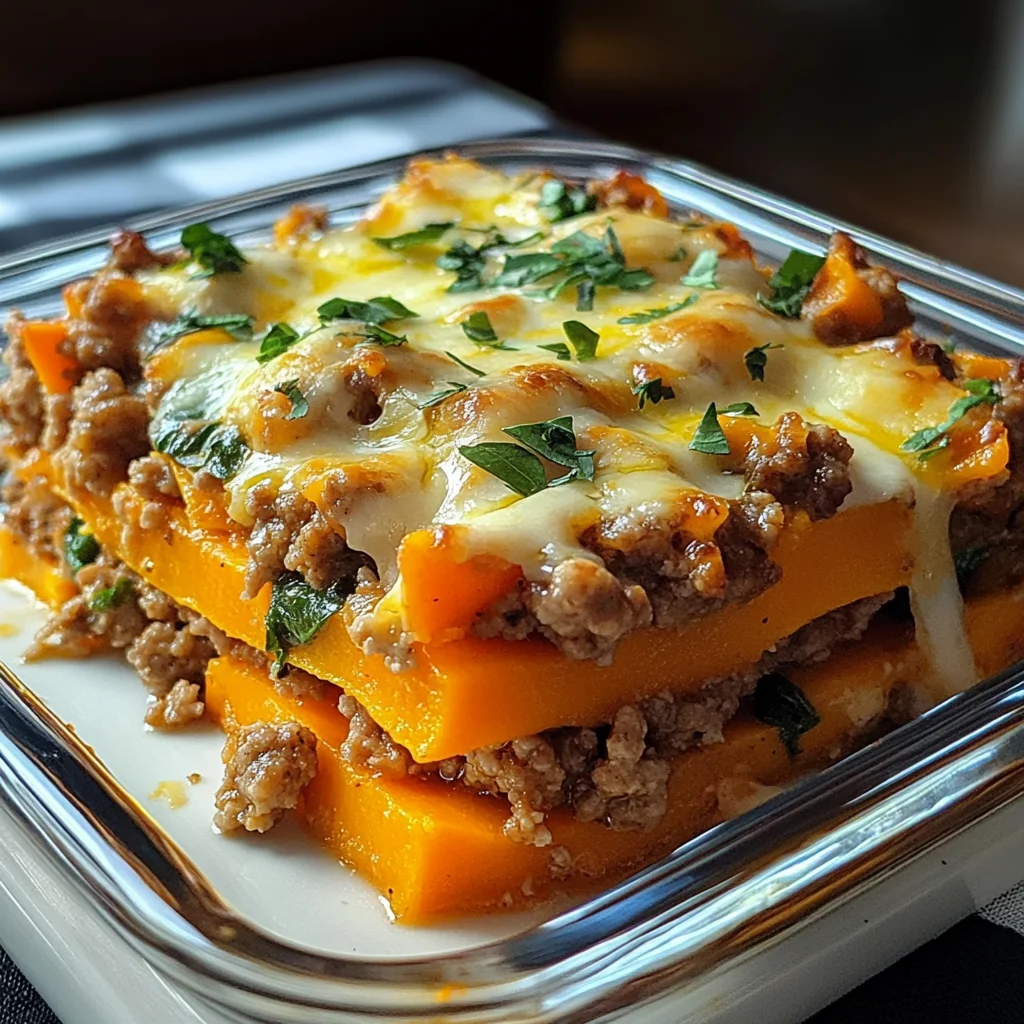Ground Turkey Sweet Potato Casserole