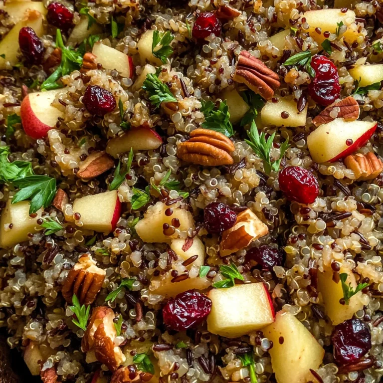 Herbed Wild Rice Quinoa Stuffing