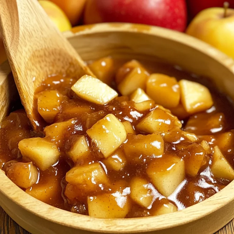Homemade Apple Pie Filling