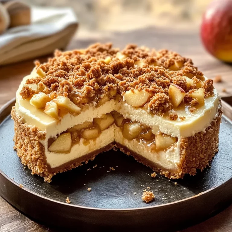 Irresistible Apple Crumble Cheesecake Recipe You’ll Crave Again