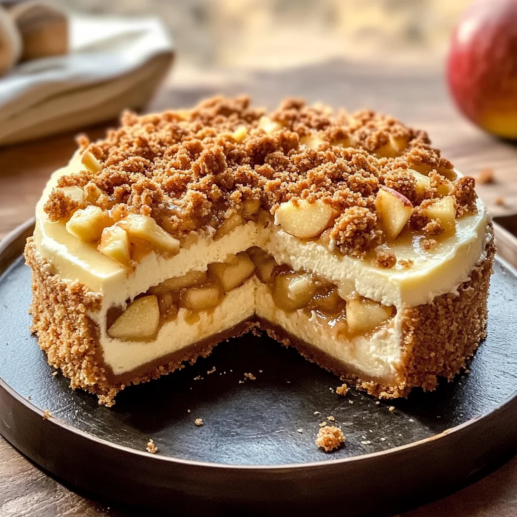 Irresistible Apple Crumble Cheesecake Recipe You’ll Crave Again