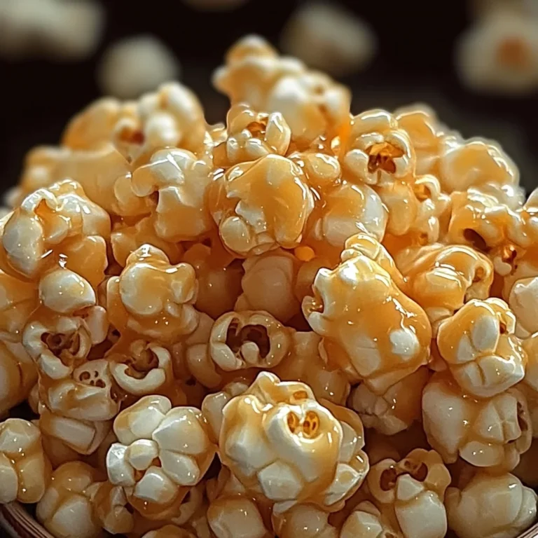 Marshmallow Caramel Corn