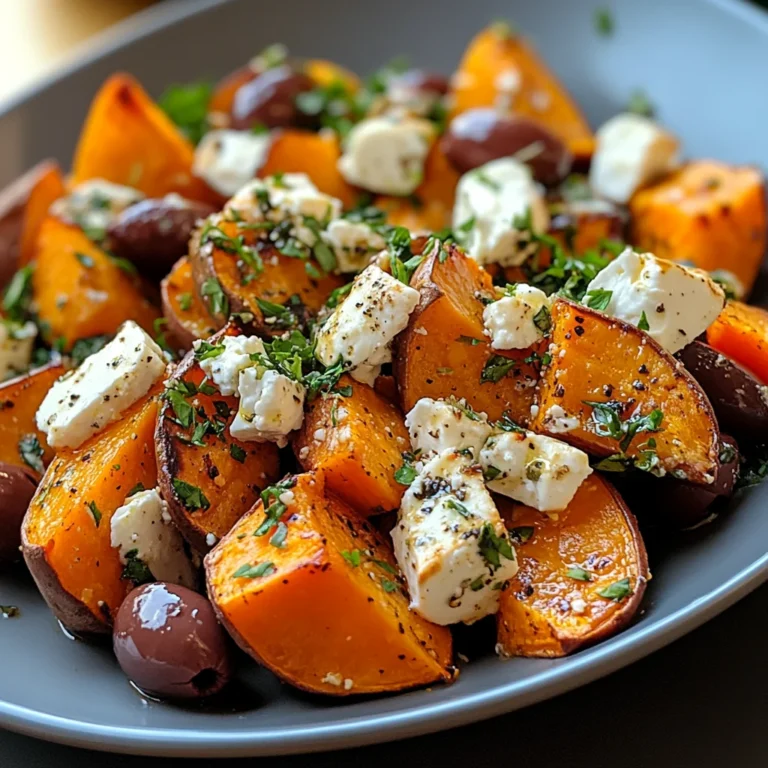 Mediterranean Sweet Potatoes