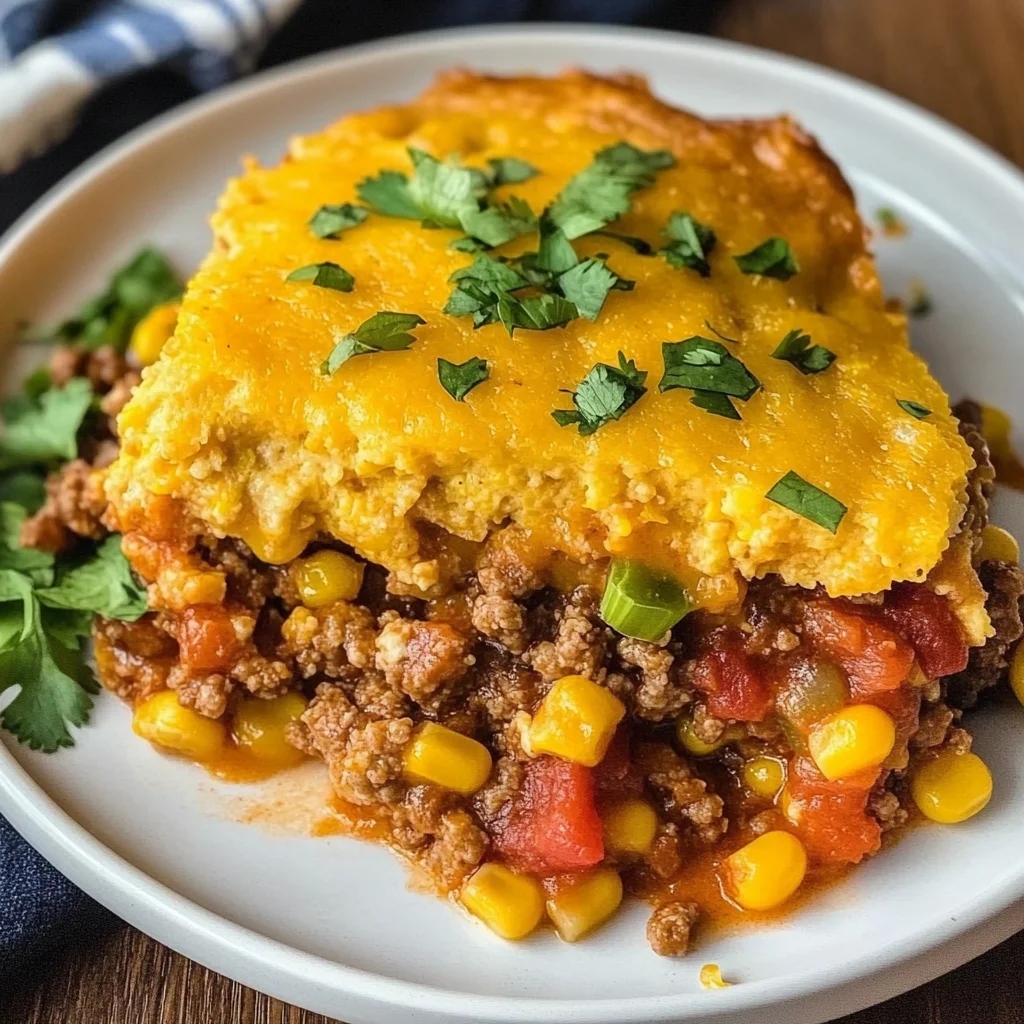 Mexican Cornbread Casserole