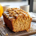 Pumpkin Bread with Maple Glaze