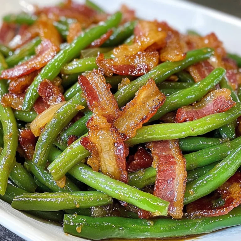 Quick and Easy Southern Bacon and Green Beans Recipe