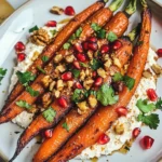 Roasted Carrots with Vegan Ricotta