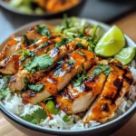 Spicy Maple Chicken with Coconut Rice
