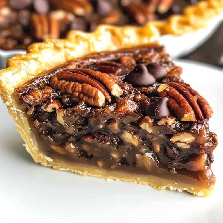 Texas Chocolate Pecan Pie