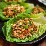 Thai Chicken Lettuce Wraps