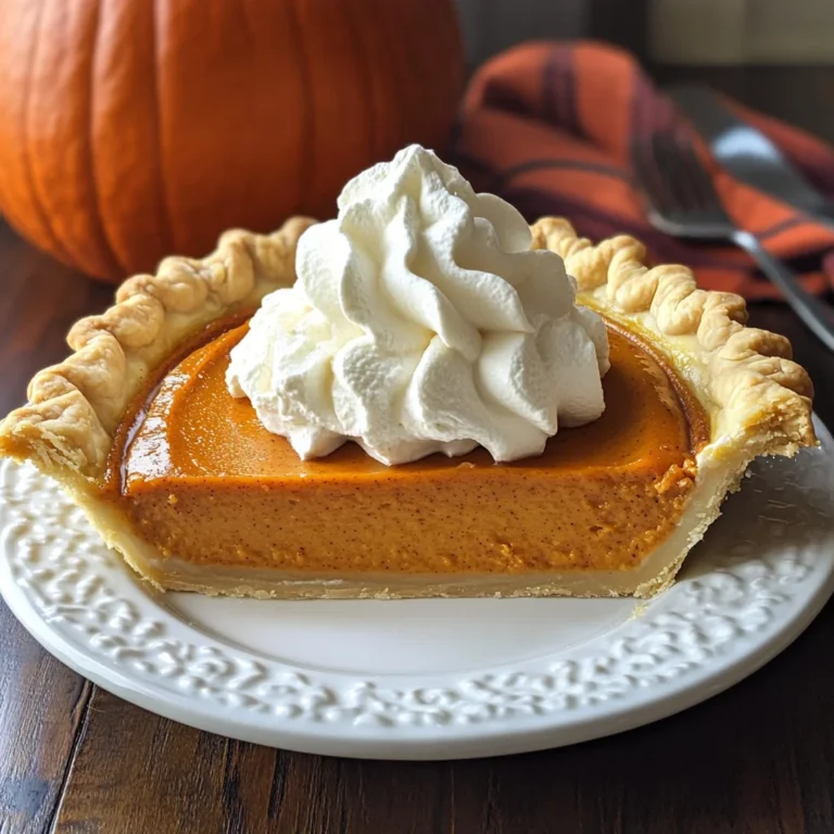 The Best Pumpkin Pie Recipe