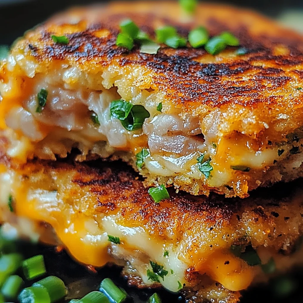 Tuna Melt Patties Recipe